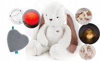 SZUMIŚ PRZYTULANKA KRÓLIK DLA DZIECI NA SEN 5W1 LAMPKA MELODIE SZUMY+GRATIS