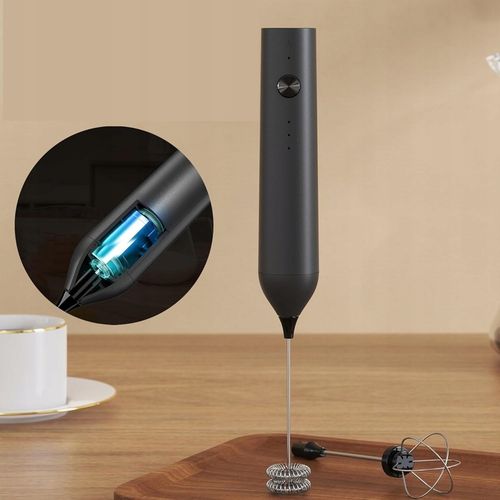 Elektryczny Spieniacz do Mleka Ręczny Akumulator Kawa Bezprzewodowy na Arena.pl