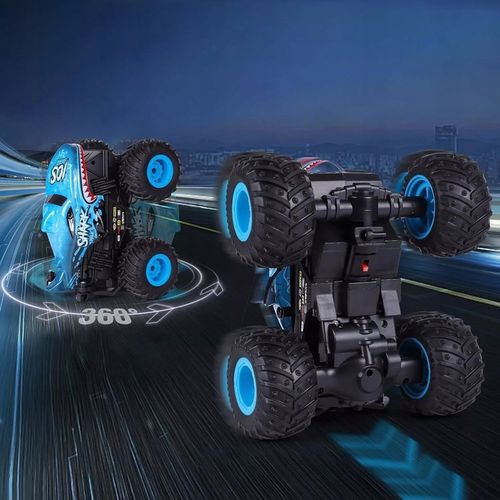 ZDALNIE STEROWANE AUTO REKIN MONSTER TRUCK RC Z MUZYKĄ LED 2.4GHZ OBRÓT 360 na Arena.pl