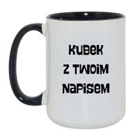 Duży Biało-Czarny 450 ml