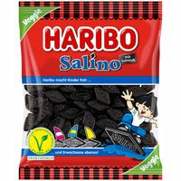 ŻELKI HARIBO SALINO WEGETARIAŃSKIE 175g LUKRECJA