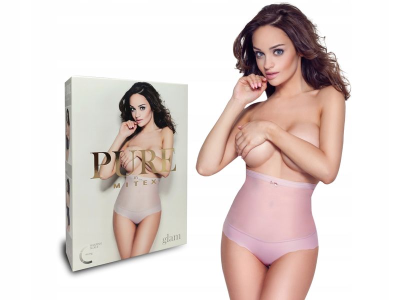 figi wyszczuplające MITEX PURE GLAM różowe , 3XL zdjęcie 1