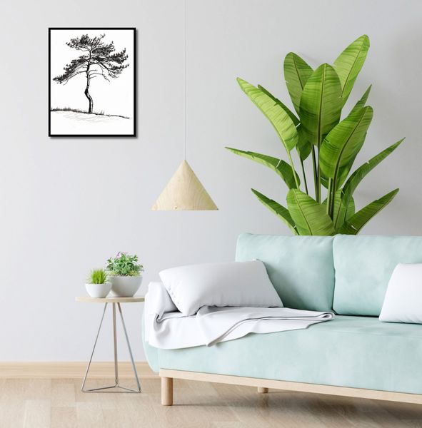 Plakat 40x50cm Samotna Sosna zdjęcie 4