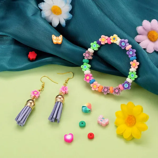 Zestaw do Robienia Bransoletek Naszyjników 300 el. zdjęcie 15