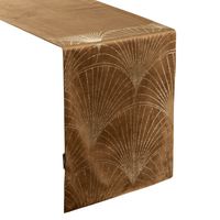 Bieżnik welwetowy BLINK14 35x140 brązowy