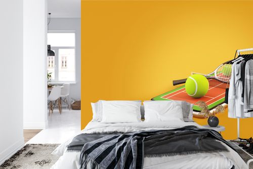 Fototapeta Tenis Na Smartfonie Flizelina 208x146 na Arena.pl