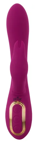 javida wibrator 3-funkcyjny fioletowy z rotacją i ruchomym elementem na Arena.pl