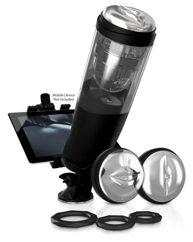 pipedream pdx elite deluxe mega-bator - intymny system z 3 wkładami na Arena.pl