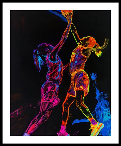 Plakat 40x50cm Mecz W Kosza na Arena.pl