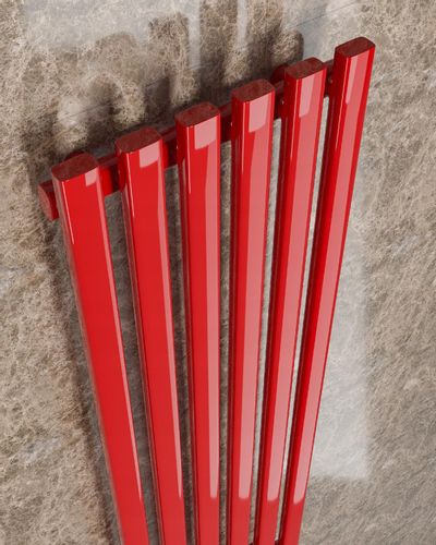 Grzejnik Pionowy Dekoracyjny 180/45 CZERWONY na Arena.pl