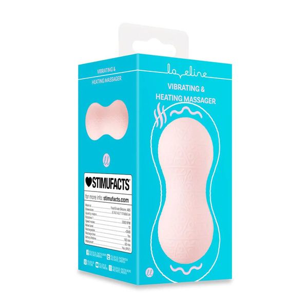 Vibrating And Heating Massager - Pink zdjęcie 2