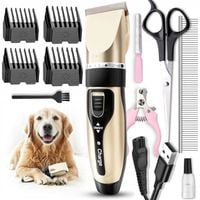 MASZYNKA DO STRZYŻENIA PSÓW PSA KOTA ZWIERZĄT ZESTAW BEZPRZEWODOWA USB