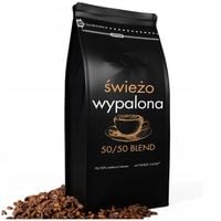 Kawa ziarnista 1kg ŚWIEŻO PALONA ARABICA ROBUSTA