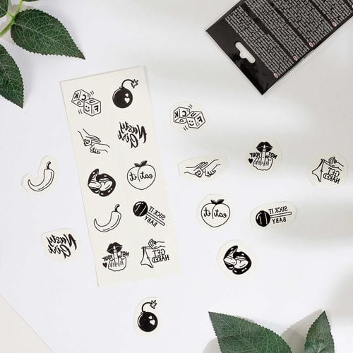 set of 10 temporary tattoos   spicy collection na Arena.pl