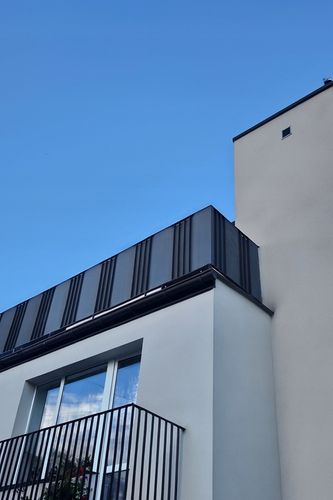 OSŁONA BALKONOWA na balkon, taras PP 1x5m- GRUBA+klipsy na Arena.pl