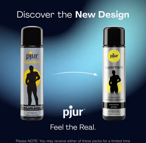 pjur superhero glide żel intymny wodny z miłorzębem 100ml na Arena.pl