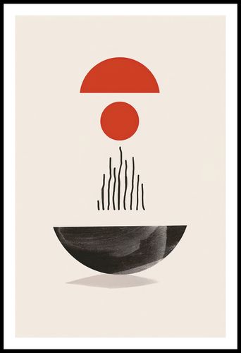 Plakat 56,6x86,4cm Półokrągła Forma na Arena.pl
