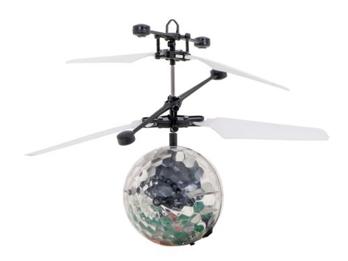 Kula Disco LED latająca sterowana + czujnik na Arena.pl