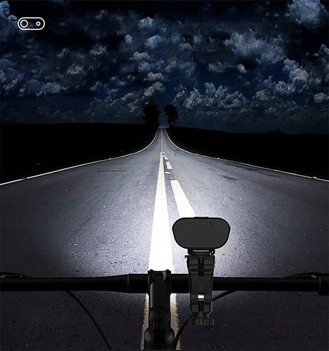 Lampka Rowerowa Światło PRZÓD TYŁ LED na rower kierownicę MOCNA USB 1800lm na Arena.pl