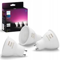 Inteligentna żarówka LED PHILIPS HUE White and color Ambiance GU10 (3 szt.)