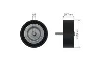 ROLKA NAPINACZA PASKA MERCEDES CLA X117 2015