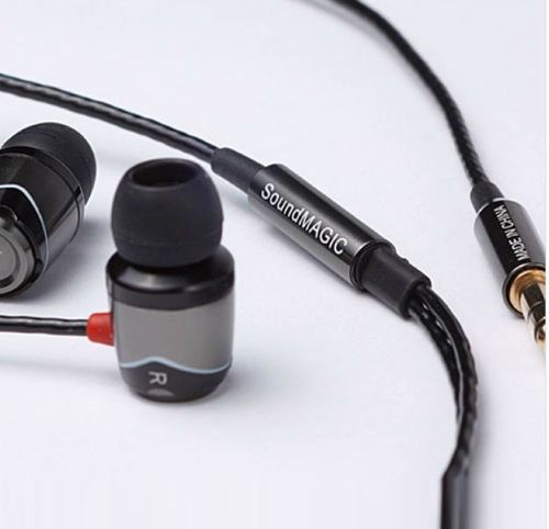 SoundMagic E10C Słuchawki do smartfonów czarne na Arena.pl