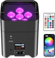 Reflektor LED 108W RGBWA-UV akumulatorowy DMX