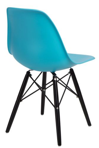 Krzesło p016w pp ocean blue/black na Arena.pl