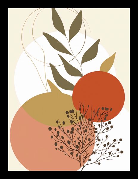 Plakat 15x20cm Impresja Jesieni zdjęcie 2