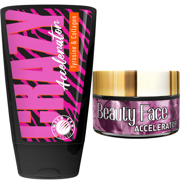 Wild Tan Crazy Accelerator Przyspieszacz + Słoiczek Beauty Face zdjęcie 1