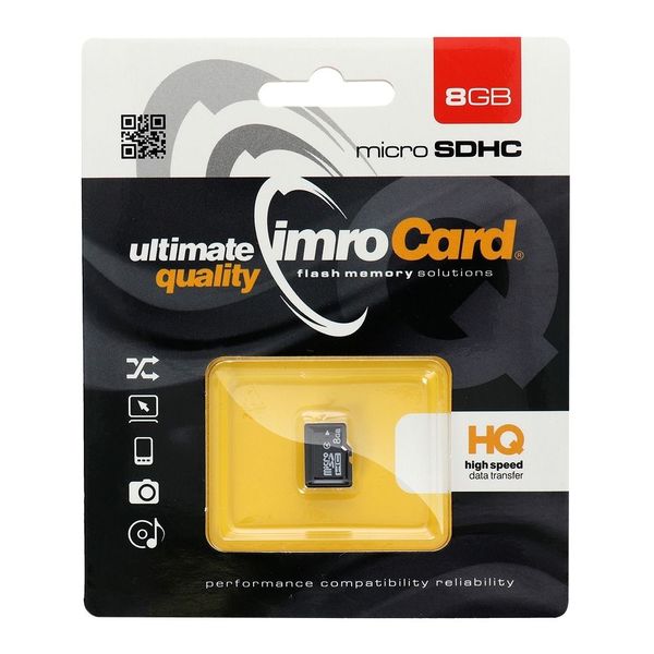 IMRO karta pamięci microSD 8GB zdjęcie 1