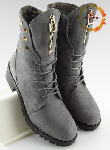 Botki workery szare HX-015 GREY - 36 na Arena.pl
