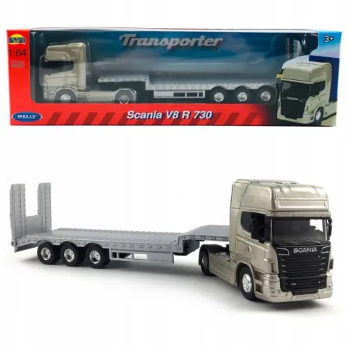 TIR SCANIA V8 R730 MODEL WELLY 1:64 na Arena.pl
