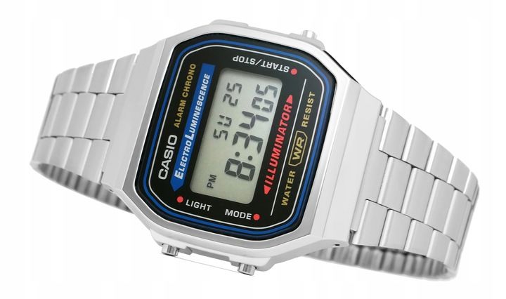ZEGAREK MĘSKI CASIO RETRO VINTAGE A168 WA + BOX zdjęcie 1