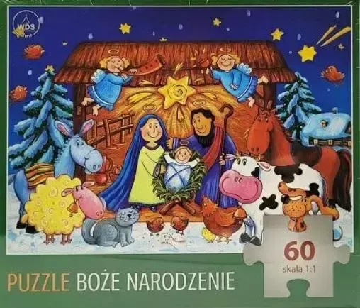Puzzle 60 - Boże Narodzenie zdjęcie 1