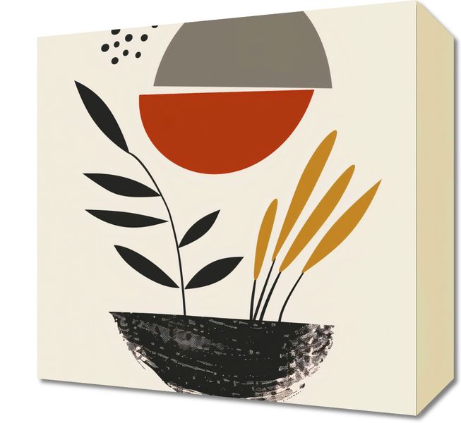 Obraz 30x30cm Świt z Akcentem zdjęcie 1