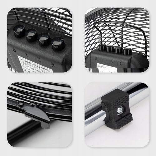 Cyrkulator powietrza Wentylator podłogowy ProfiCare PC-VL 3067 WM Ø 50cm na Arena.pl