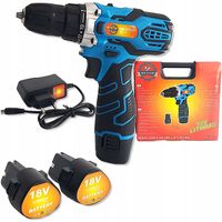 WKRĘTARKA AKUMULATOROWA WIERTARKA WALIZKA 2x AKU