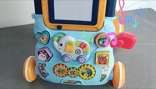 CHODZIK PCHACZ INTERAKTYWNY TABLICA EDUKACYJNY EFEKTY DŹWIĘKOWE RYSIK na Arena.pl