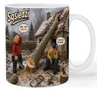 Kubek ceramiczny Sąsiedzi - Pat i Mat