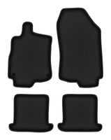 Dywaniki welurowe Renault Megane III Cabrio 2008-2015 czarne