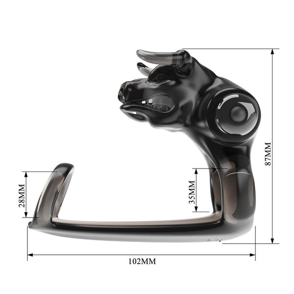 Bull Warrior, 10 Vibration Functions zdjęcie 6