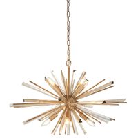 Wisząca lampa designerska L&-181935 Light& gwiazda mosiądz