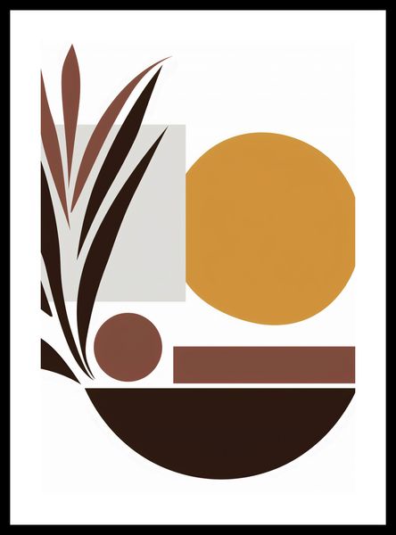Plakat 68x98cm Stylizacja Roślin zdjęcie 3