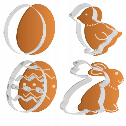 FOREMKA FORMA WYKRAWACZKA DO CIASTEK JAJKO JAJO na Arena.pl