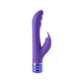 mala toys hailey - silikonowy masażer dwupunktowy, usb, 10 trybow