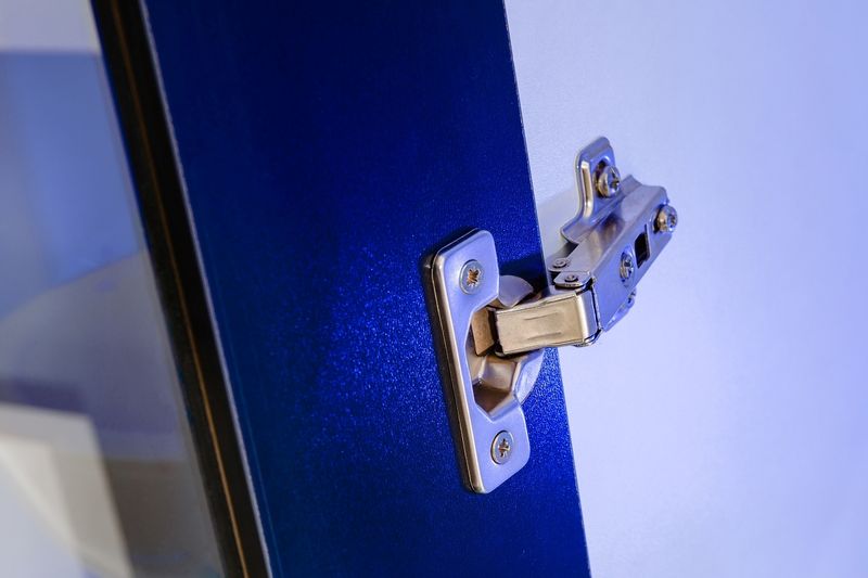 Pan Igiełka Meblościanka Blue LED  Czarny Biały Dąb Wotan 5 Elementów Salon zdjęcie 6