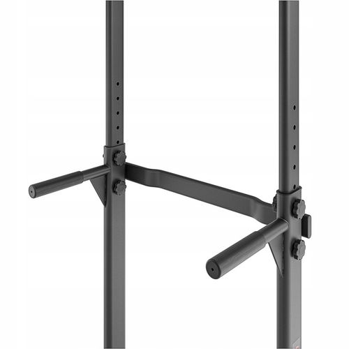 Stabilny drążek stacjonarny regulowany poręcz uchwyty do dipów do treningów na Arena.pl