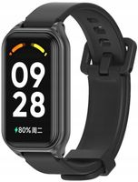 PASEK OPASKA Z ETUI DO XIAOMI REDMI SMART BAND 2 / MI BAND 8 ACTIVE - BLACK