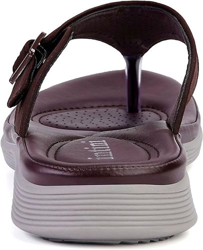 Klapki Gaatpot - Elegancja i Komfort, Brązowe, Rozmiar 41 na Arena.pl